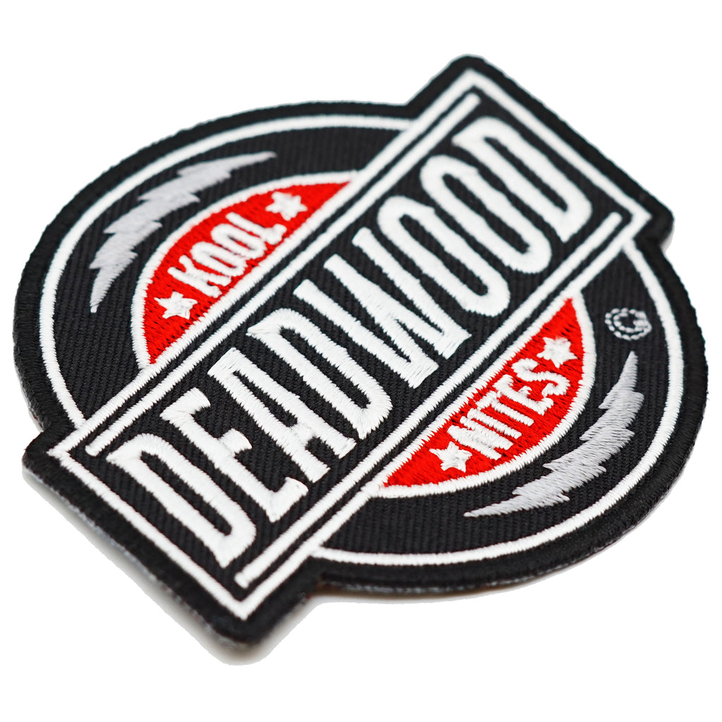 Kool Deadwood Nites Sleek Lightning Iron On Patch