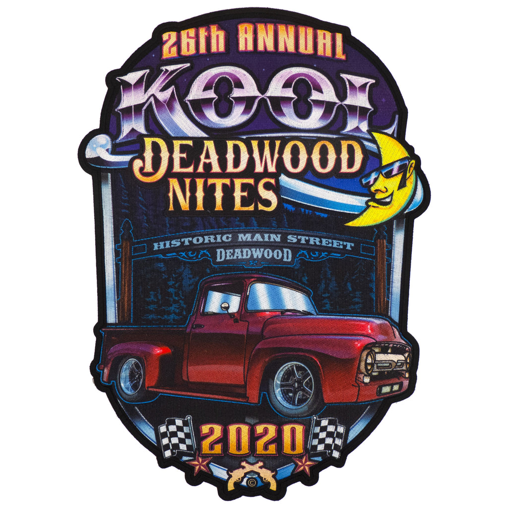 2020 Kool Deadwood Nites 26th Annual Official Back Patch