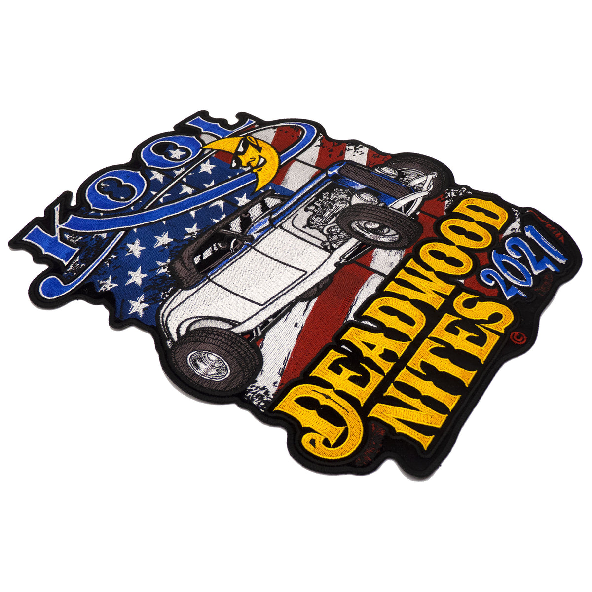 2021 Official Kool Deadwood Nites Commemorative Back Patch